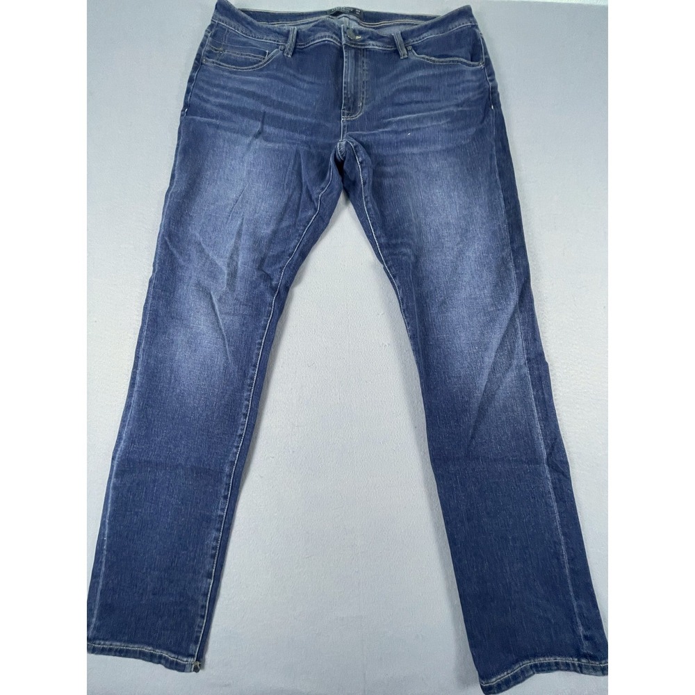 Liverpool Jeans Mens 40x34 Blue Kingston‎ Modern Straight Del Rey LGS300SS834